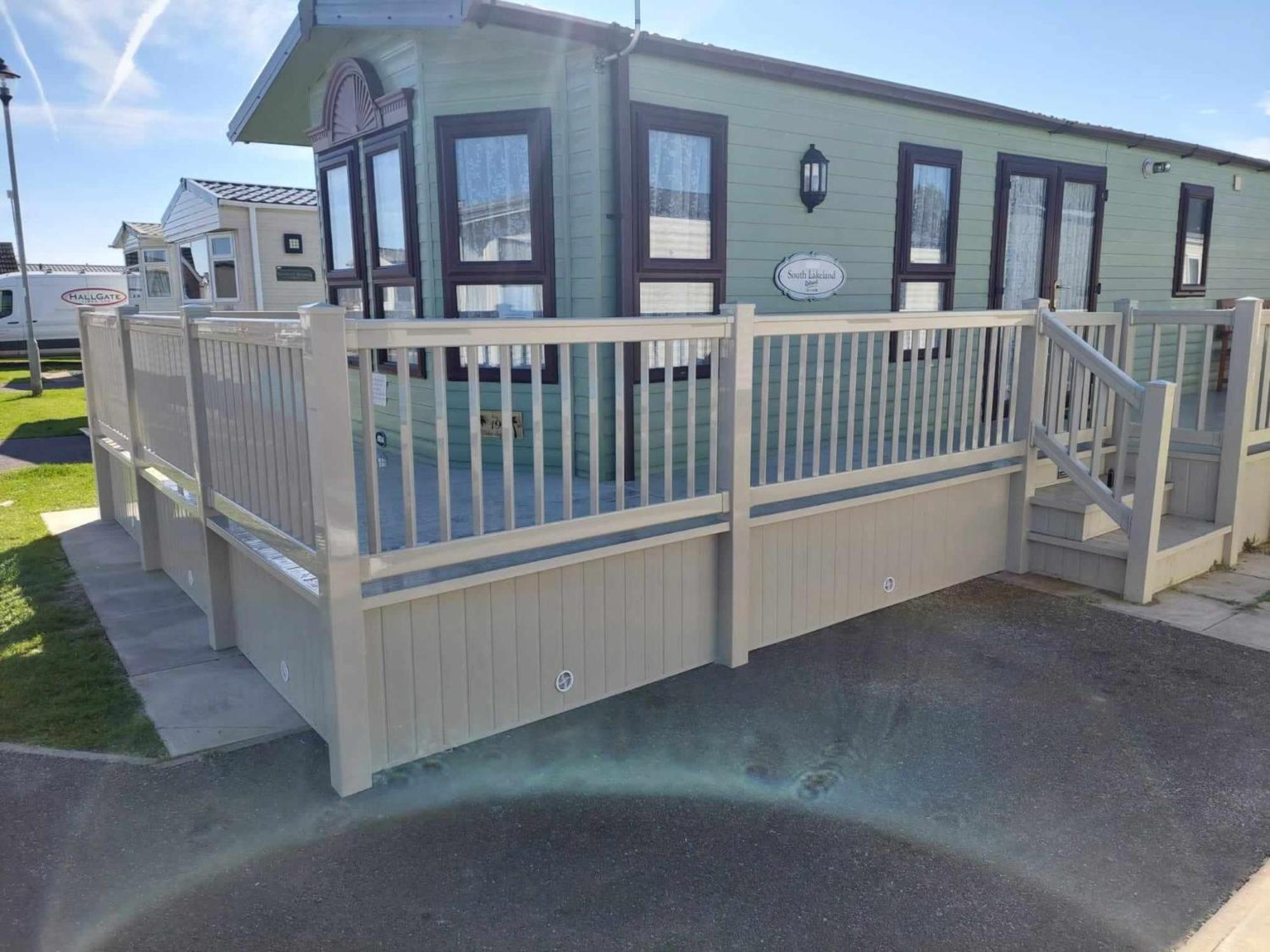 Palm Square 19 3 Bed Deluxe Caravan Chapel Saint Leonards Exterior foto